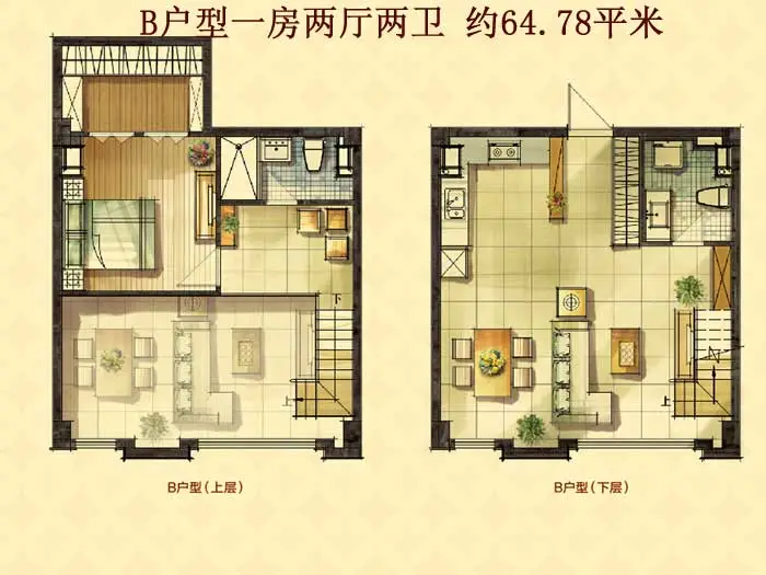 绿洲国际loft公寓户型图首次亮相搜房网