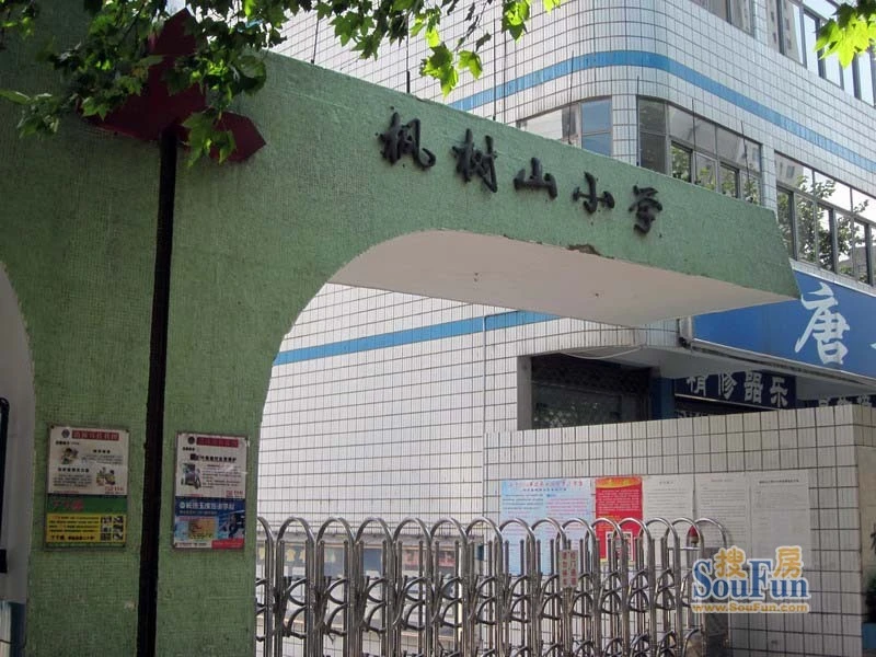 对面就是长沙著名小学,枫树山小学.