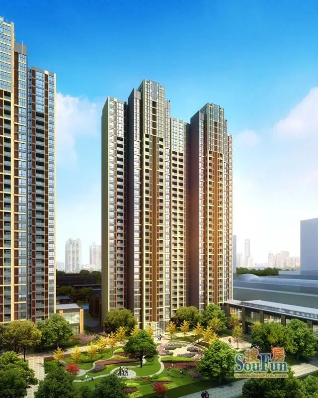 中国铁建·国际城效果图出炉,来看片片了
