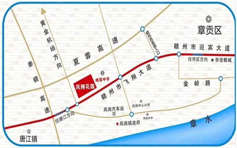 地块南临飞翔大道,东,北面接峨眉,西接其他居住用地,呈规则四边形