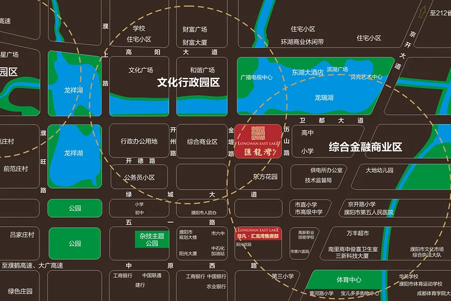 濮阳非凡汇龙湾怎么样 房子埋在哪里不会被坑 地段很重要