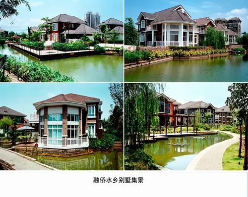 酒店位于金山开发区融侨水乡温泉别墅旁,坐落于闽江畔, 江滨"日沐椰风