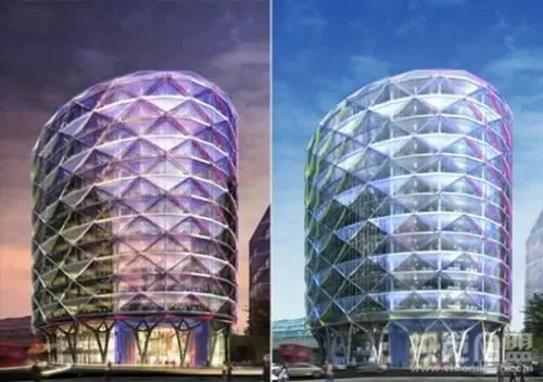 让建筑物成为世界上最大,最漂亮的"水晶"