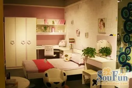 1万出头打造小女孩闺房 3套案例对号入座(组图)