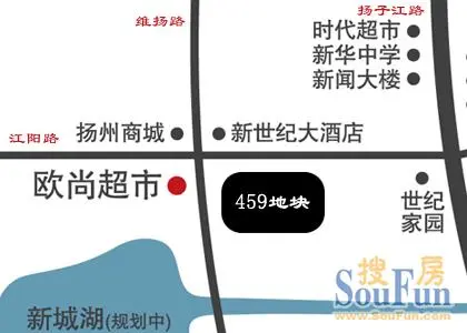 扬州开发区第二城核心现新地王
