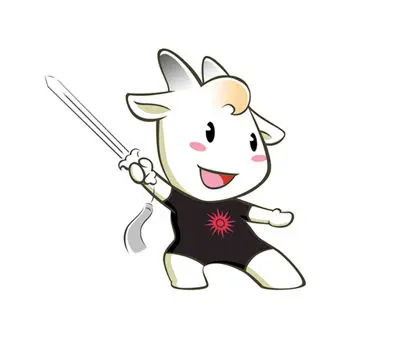 第十六届亚洲运动会吉祥物体育运动造型(图片)