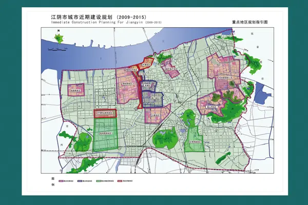 江阴5年规划敔山湾临港新城城市客厅三重点