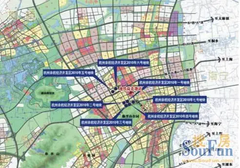 余杭经济开发区读地手册：651亩土地打造新城