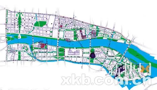 琶洲-员村地区历史文化保护与绿地景观规划图