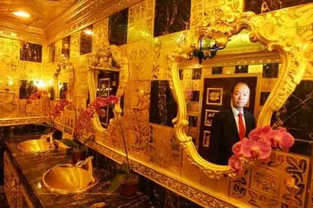 史上最贵厕所 6吨黄金建瑞士号黄金皇宫(组图)