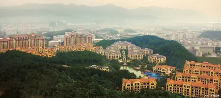 桐庐桂花园鸟瞰图
