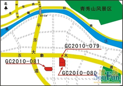 五象新区建设投资有限公司竞得五象大道南侧080地块