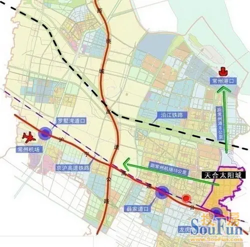 常州"一核八园"中新北区"四园"规划公布