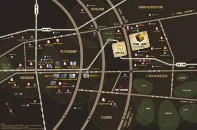 万科金库区位图