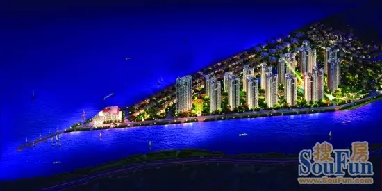 海景国际·星域—游艇社区鸟瞰图
