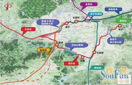 民主铁道口和望州铁道口立交桥何时开建?南宁铁路枢纽目前进展情况