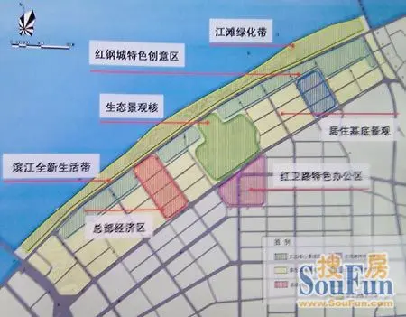 独家:7层次空间格局 青山滨江商务区五年蓝图预览(图)