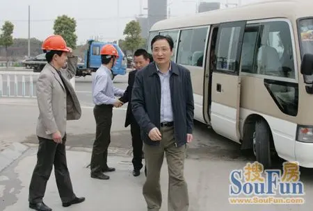 慈溪市委书记洪嘉祥视察慈溪智慧谷工程建设情况
