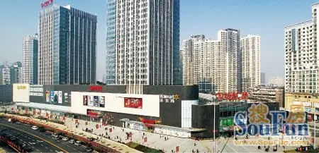 武汉菱角湖万达广场 位于武汉市江汉区新华西路,总
