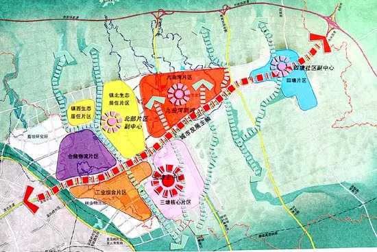 南宁市兴宁区三塘镇将建成重点休闲商务新区图