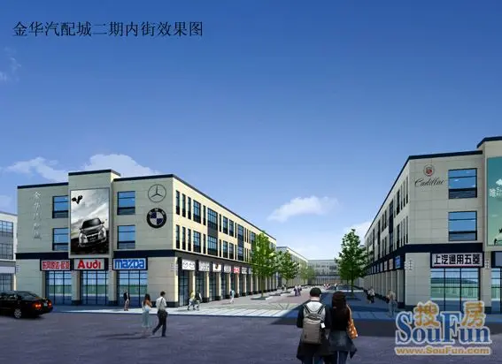 金华汽配城二期在售商铺剩余不多售7000元㎡