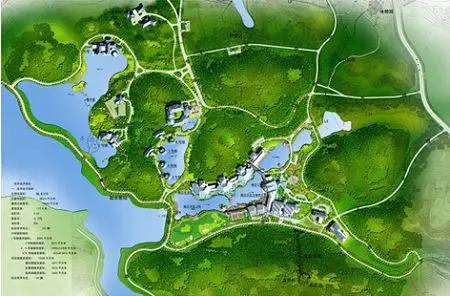 东莞中央公园是以水濂山森林公园,水濂水库为核心;南至横岗湖,北至