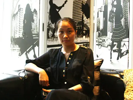 广州力迅房地产开发有限公司营销中心总监 李洁(图片来源:搜房网)