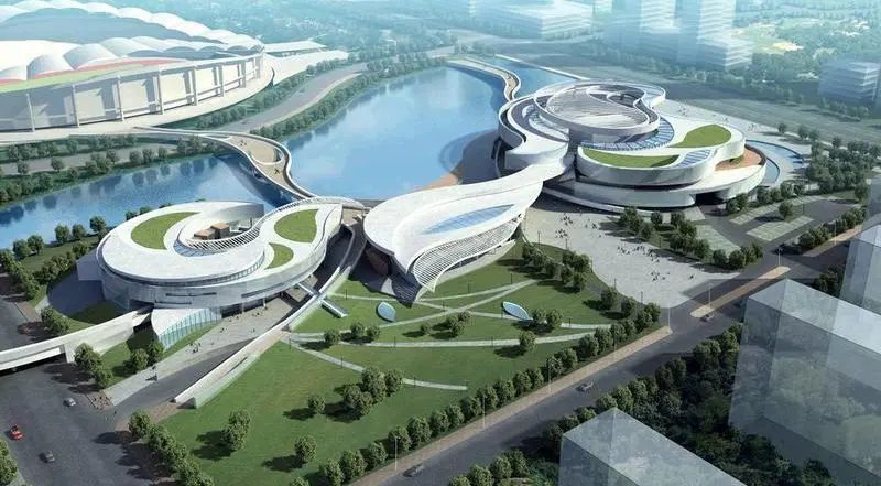 影视中心预计年底竣工 昆山文化艺术中心最新现场图