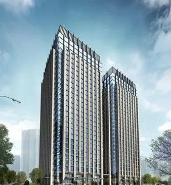 (绿地领海大厦效果图)