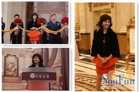 万达公馆奢华样板间震撼亮相 赵雅芝亲临现场体验尊贵享受