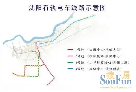 沈抚大道7月中旬通车,旺力城领衔大沈阳新中心
