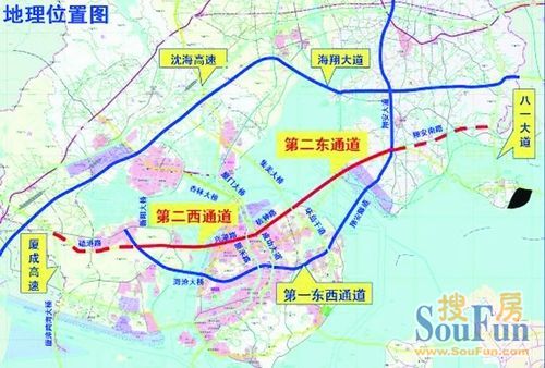 海沧海底隧道今日开工2016年建成 岛内外一体化提速