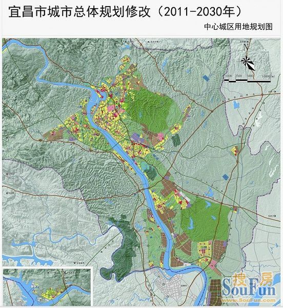 宜昌城市规划再修编 推进现代化特大城市建设
