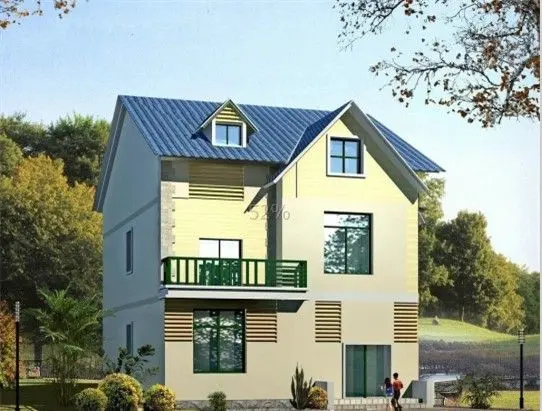 经济型新农村住宅设计效果图