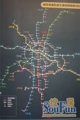成都地铁规划图