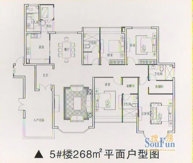 乾坤豪府户型图