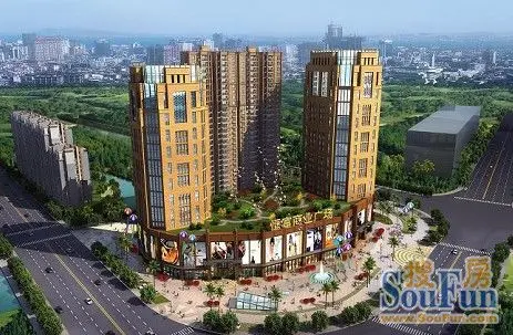 防城首个高端城市综合体——恒富商业广场引爆防城投资热潮