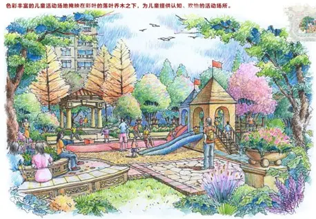 8栋:三大活动场地 尊享人车分流社区 栖身于此,无论是南侧供老人,孩童