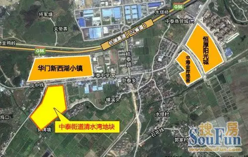 余杭31号中泰街道清水湾地块