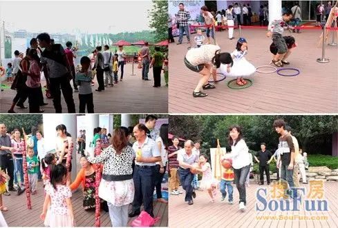 联发瞰青六一游园会 欢声笑语"九城童乐"