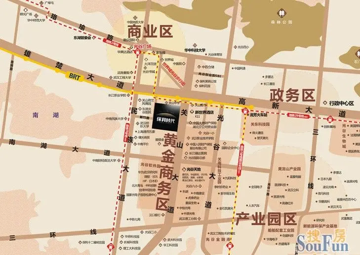 保利时代 保利地产 关山大道