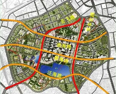 武汉泛海2021CBD规划,武汉cbd梦泽湖现状 泛海国际 武汉中央商务区