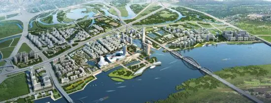 沥滘村改造后全貌效果图