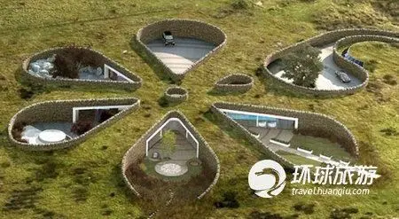 世界十大奇特地下房屋冬暖夏凉创意山洞图