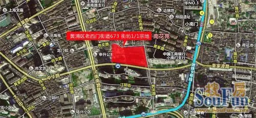黄浦区老西门街道673 街坊1/1宗地