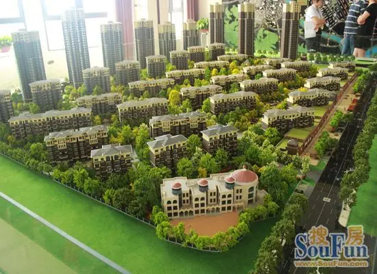 中国铁建领秀城沙盘