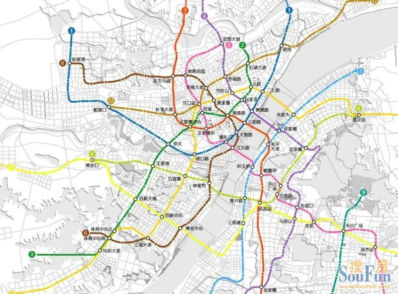 徐东商圈 武汉地铁 地铁4号线