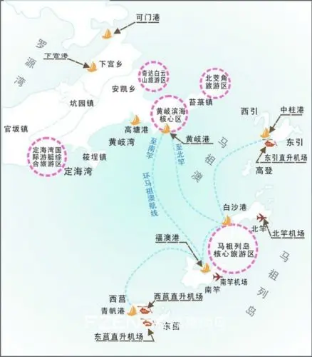 环马祖澳游线路明年开通 黄岐至马祖直航25分钟
