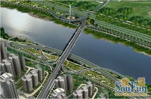 碧桂园兰州新城:自建大桥彰显碧桂园超强实力