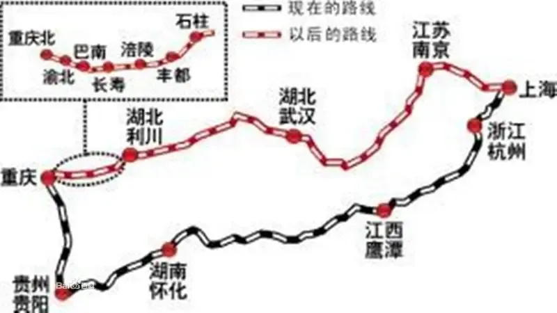 武汉至重庆最短仅需5小时 武咸武黄城铁年底通车